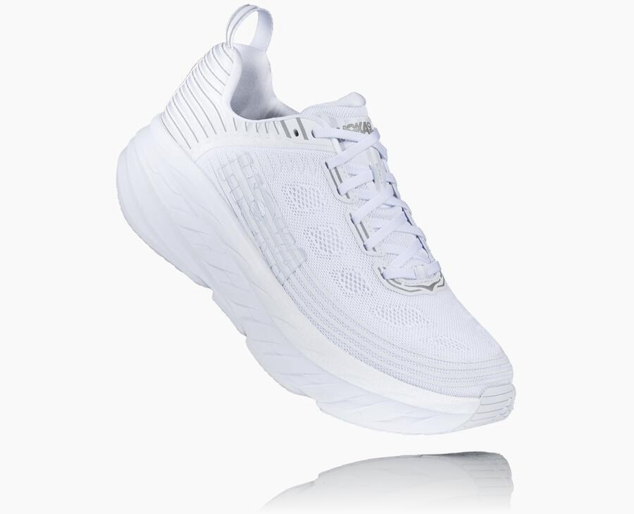 Hoka One One Løbesko Herre - Bondi 6 - Hvide - 397542QKO